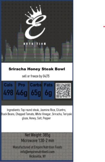 Sriracha Honey Steak Bowl
